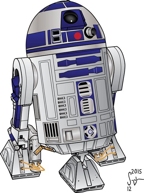 r2d2 cartoon